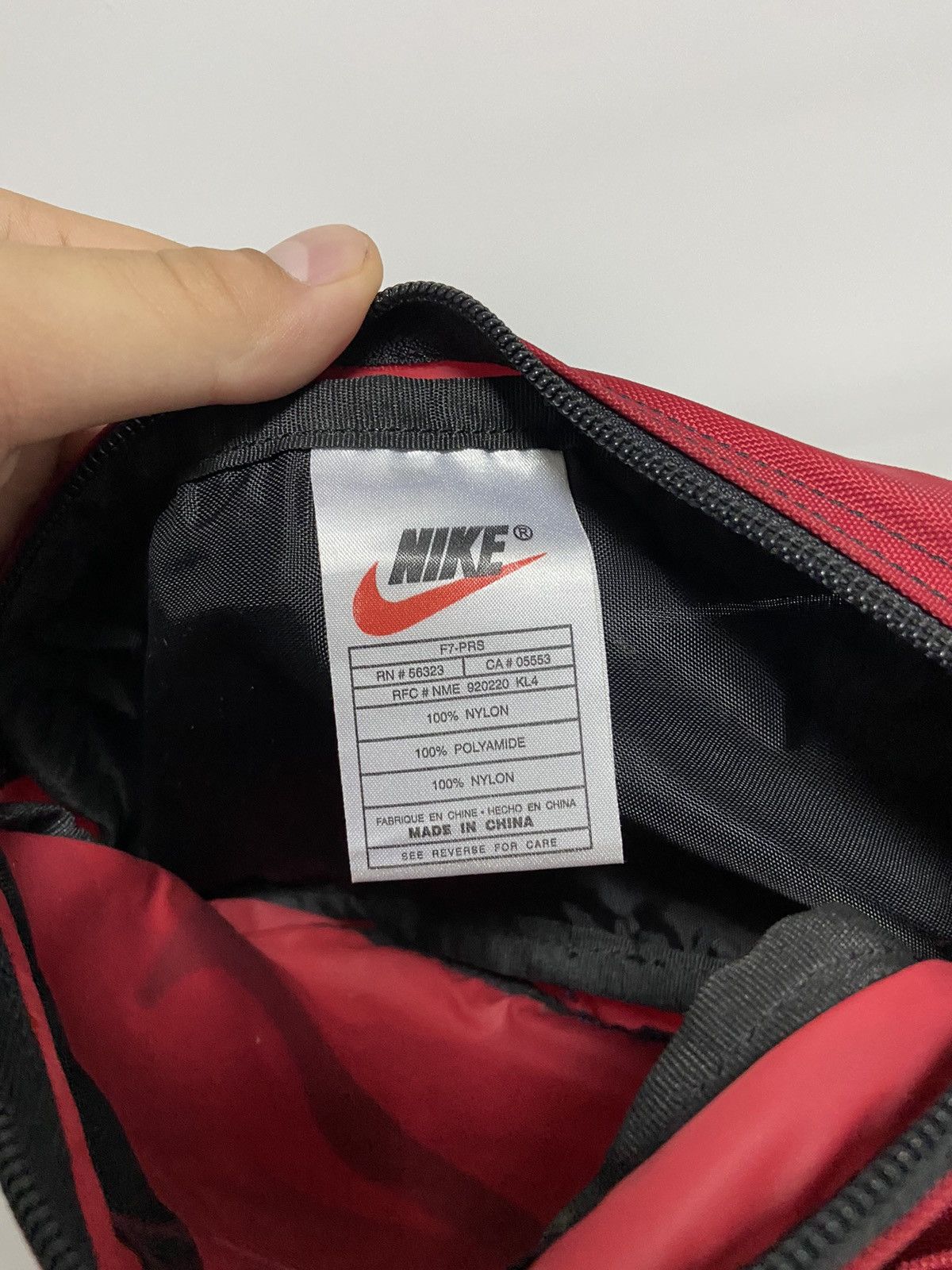 Nike × Vintage Nike small bag Vintage Big Swoosh Logo Size ONE SIZE - 6 Thumbnail