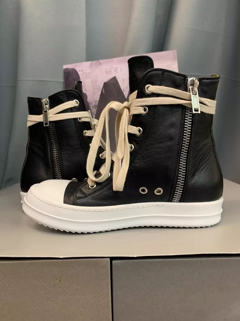 Rick Owens Rick Owens leather shoe Size US 5.5 / IT 35.5 - 6 Thumbnail