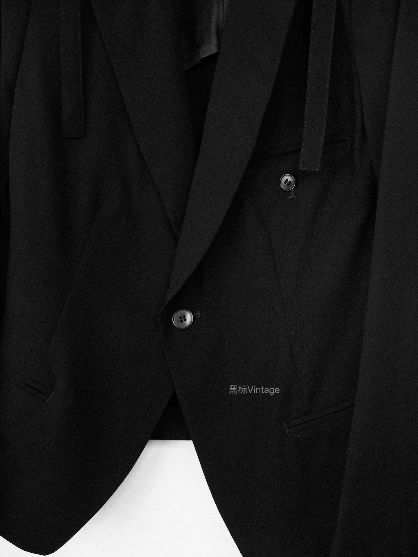 Yohji Yamamoto Yohji Yamamoto 09ss Vintage Red Line Epaulet Strap Jacket Size L / US 10 / IT 46 - 5 Thumbnail