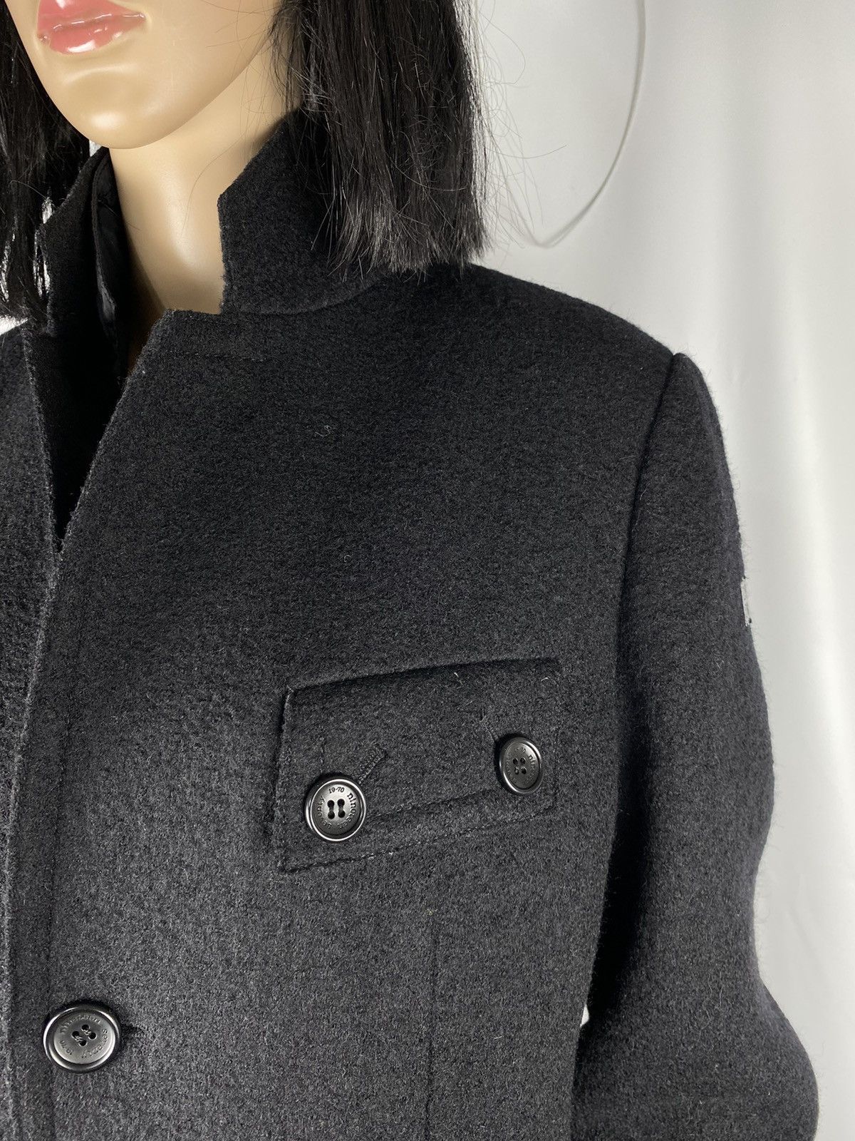 Other Seventy 1970 Wool-Nylon Reversible Coat Size M / US 6-8 / IT 42-44 - 13 Thumbnail