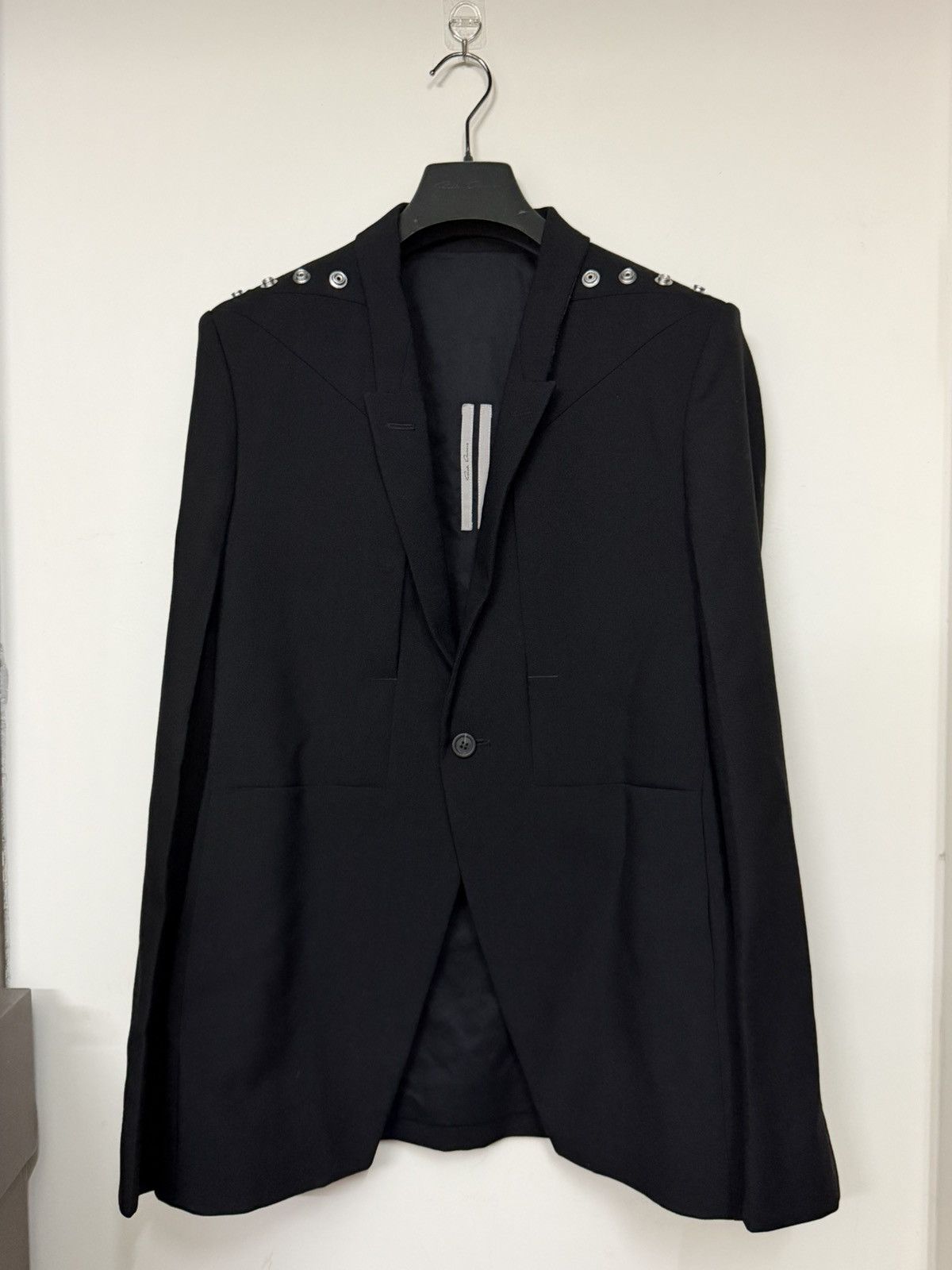 Rick Owens RICK OWENS FW25 CONCORDIANS FOGPOCKET SOFT SOFT BLAZER Size 46L - 1 Thumbnail