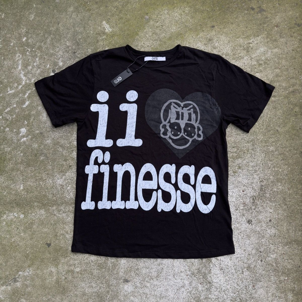 Chito CHITO I HEART FINESSE TEE OVERSIZED Size US XS / EU 42 / 0 - 1 Thumbnail