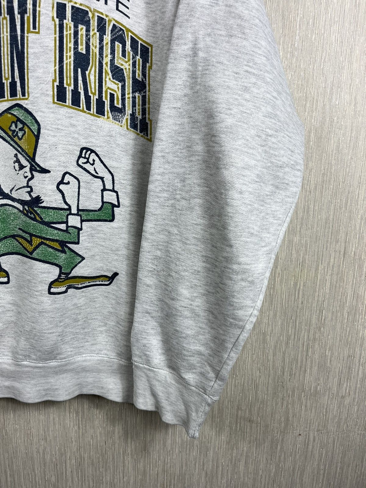 Starter × Vintage Vintage 90s Starter Norte Dame y2k fightin’ irish sweatshirt Size US L / EU 52-54 / 3 - 6 Thumbnail