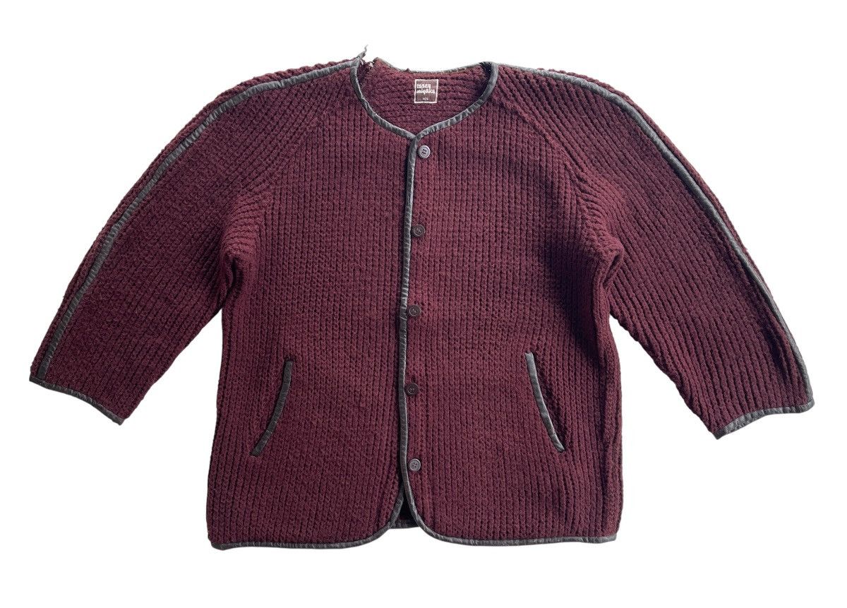 Issey Miyake 70s Issey Miyake Men Knit Cardigan Size US S / EU 44-46 / 1 - 2 Thumbnail