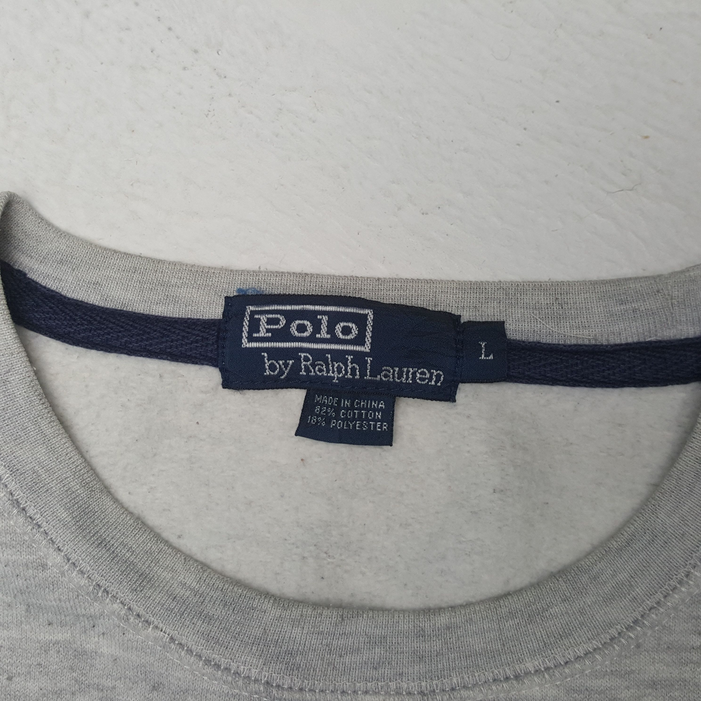 Polo Ralph Lauren Polo By Ralph Lauren Small Logo Sweatshirt C295N19 Size US L / EU 52-54 / 3 - 4 Thumbnail