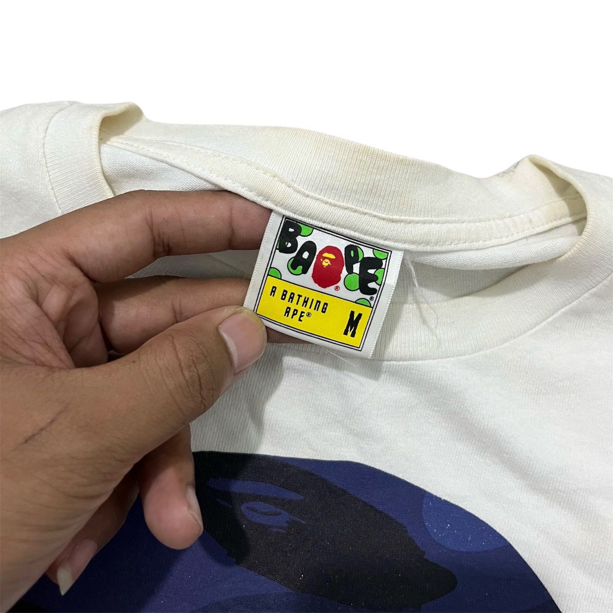 Bape A Bathing Ape Color Camo Big Ape Head T-shirt Streetwear Size US M / EU 48-50 / 2 - 6 Thumbnail