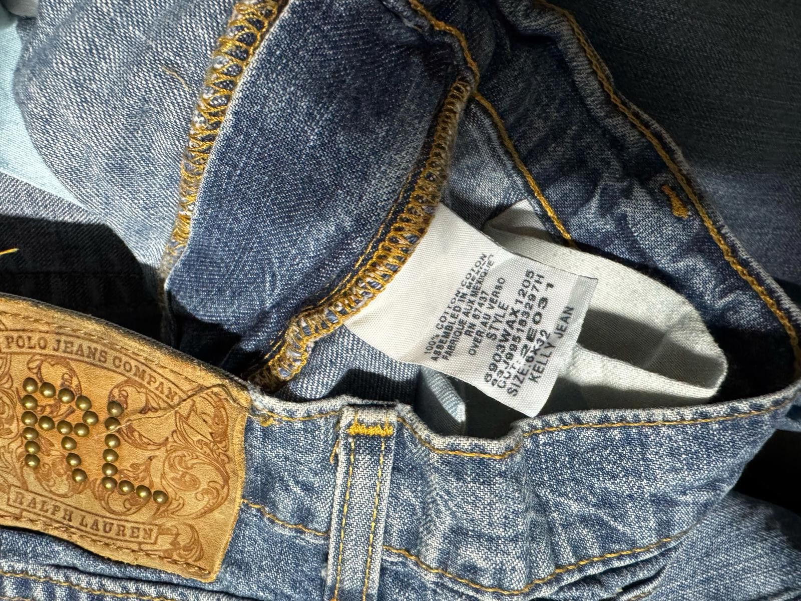 Polo Ralph Lauren Ralph Lauren Blue Denim Jeans Size 26" / US 2 / IT 38 - 3 Thumbnail