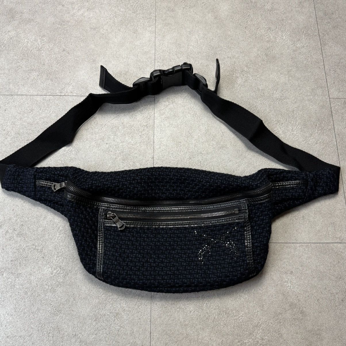 Roen Roen Cross Gun Crystal Wool Waist Bag Size ONE SIZE - 1 Thumbnail