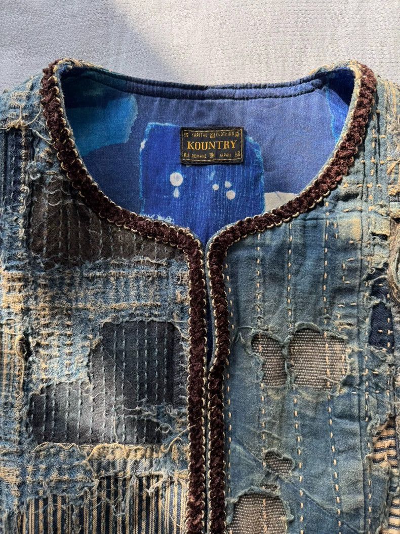 Kapital Kapital Boro erosion short jacket coat-2506 Size US L / EU 52-54 / 3 - 3 Thumbnail