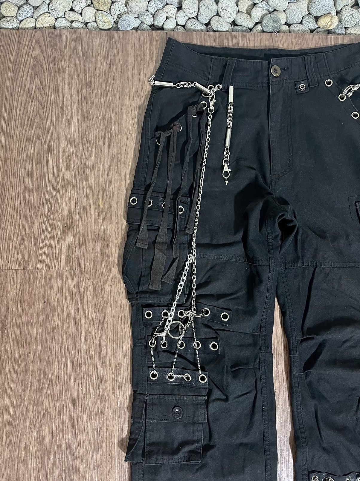 Beauty Beast K.two Hollis Bondage Multipocket Pants Vkei Style Size US 31 - 7 Thumbnail