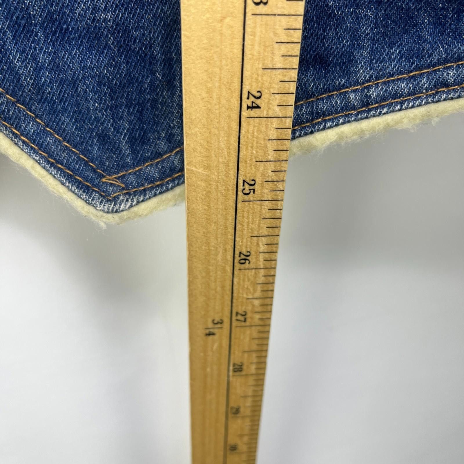 Other Vintage Big Smith Denim Sherpa Vest Large fits medium Size US M / EU 48-50 / 2 - 5 Thumbnail