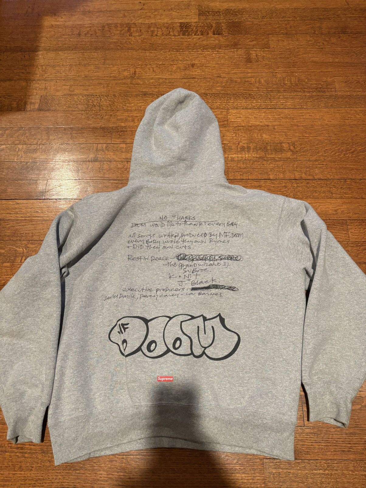 MF Doom × Supreme Supreme MF Doom hoodie Size US S / EU 44-46 / 1 - 3 Thumbnail