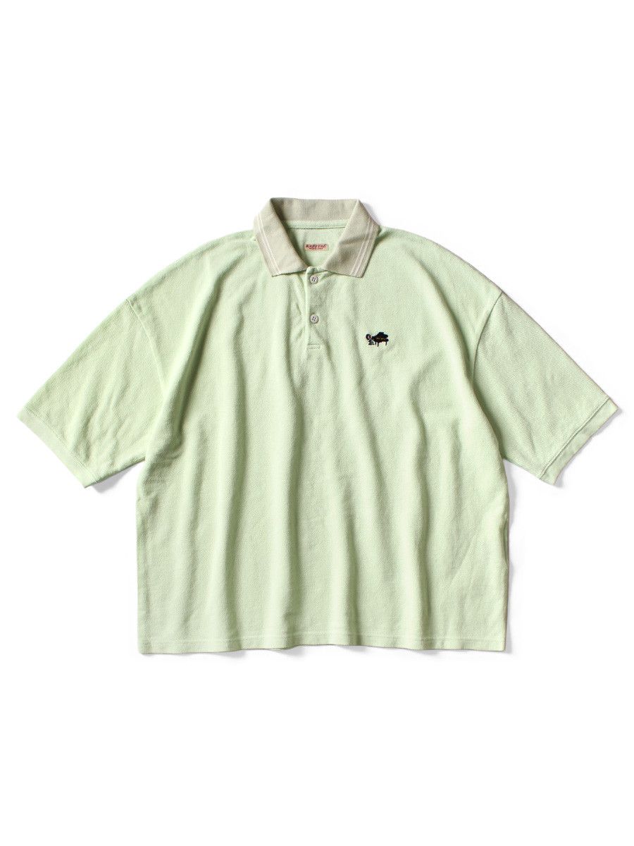 Kapital KAPITAL Dry Kanoko Box Polo shirt Piano Size US XL / EU 56 / 4 - 1 Thumbnail