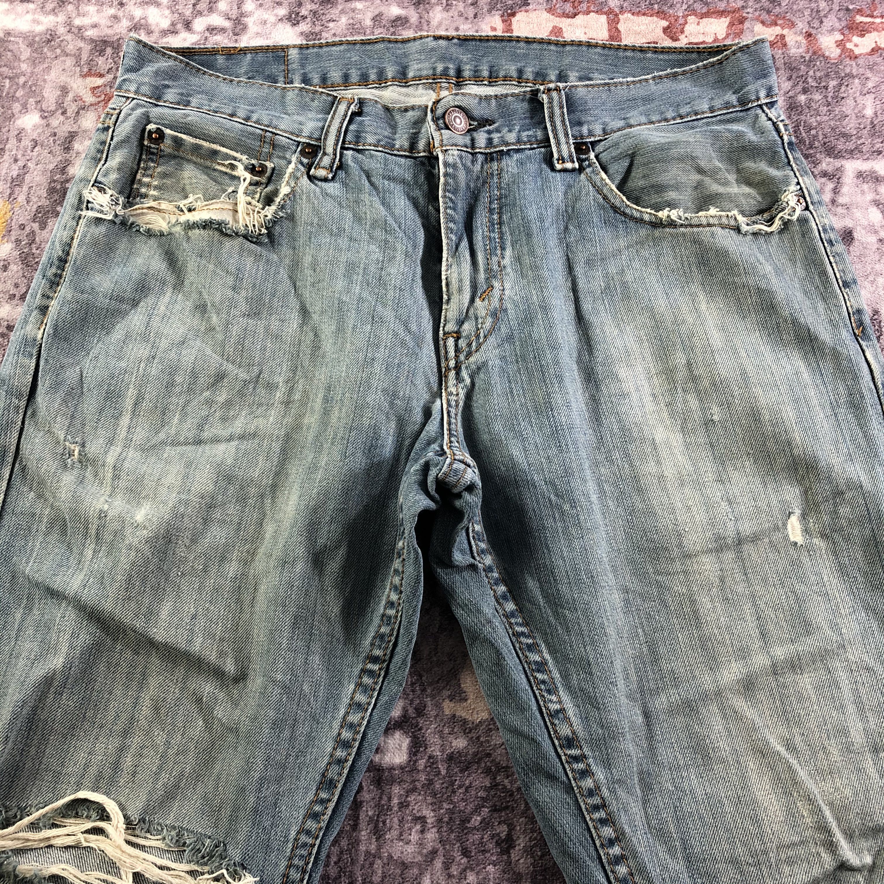 Levi's × Vintage Vintage Distress Levis 559 Jeans-JM3369 Size US 32 / EU 48 - 3 Thumbnail