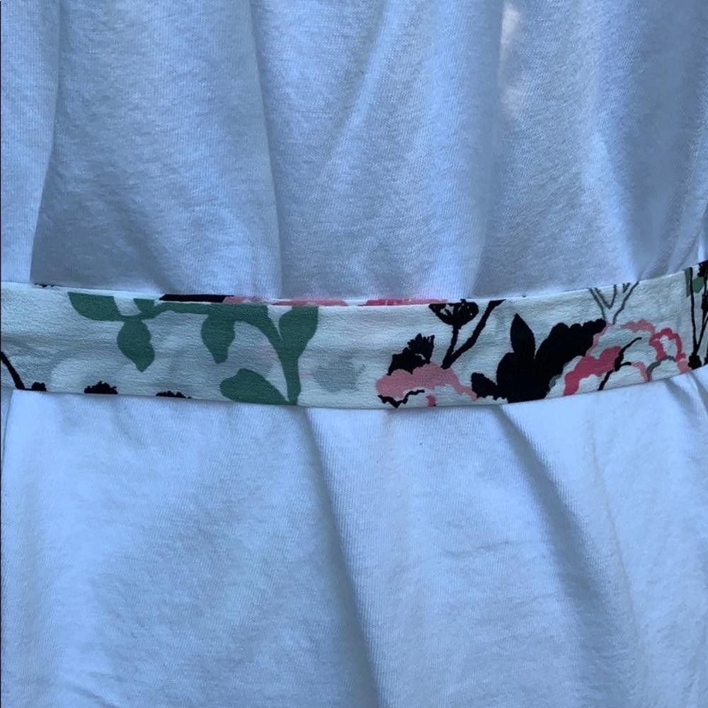 Designer Two Hearts Floral Maternity Blouse with Tie, XL Size XL / US 12-14 / IT 48-50 - 6 Thumbnail
