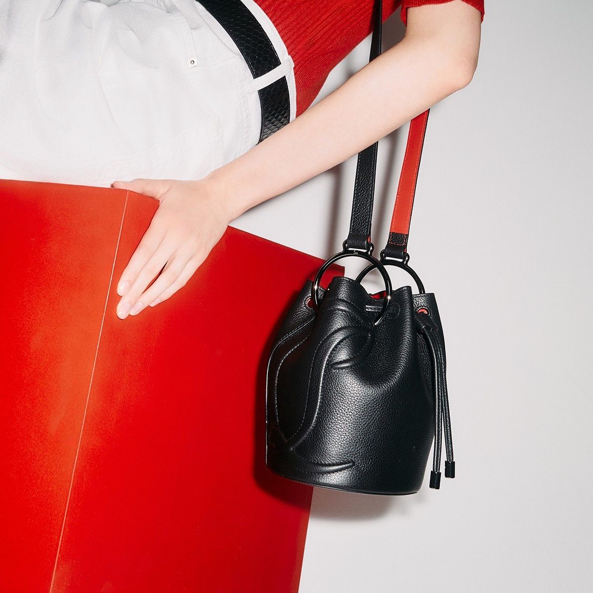 Christian Louboutin oc11z0225 Size: OS/By My Side Bag in Black Size ONE SIZE - 3 Thumbnail