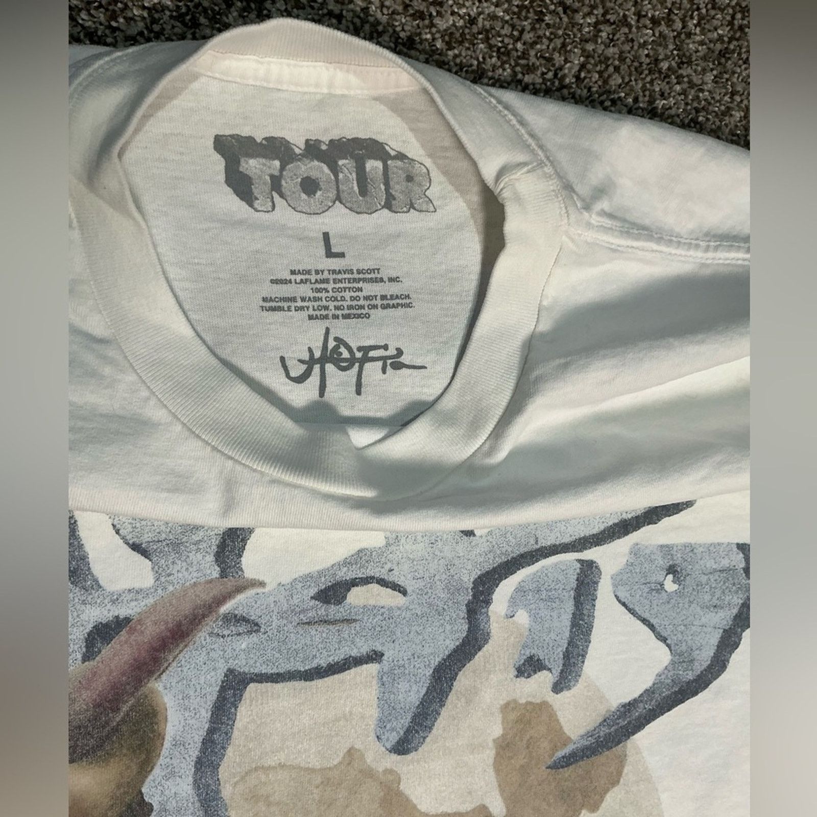 Travis Scott Travis Scott MetLife Utopia Tour T-Shirt Graphic Large New Size US L / EU 52-54 / 3 - 5 Thumbnail