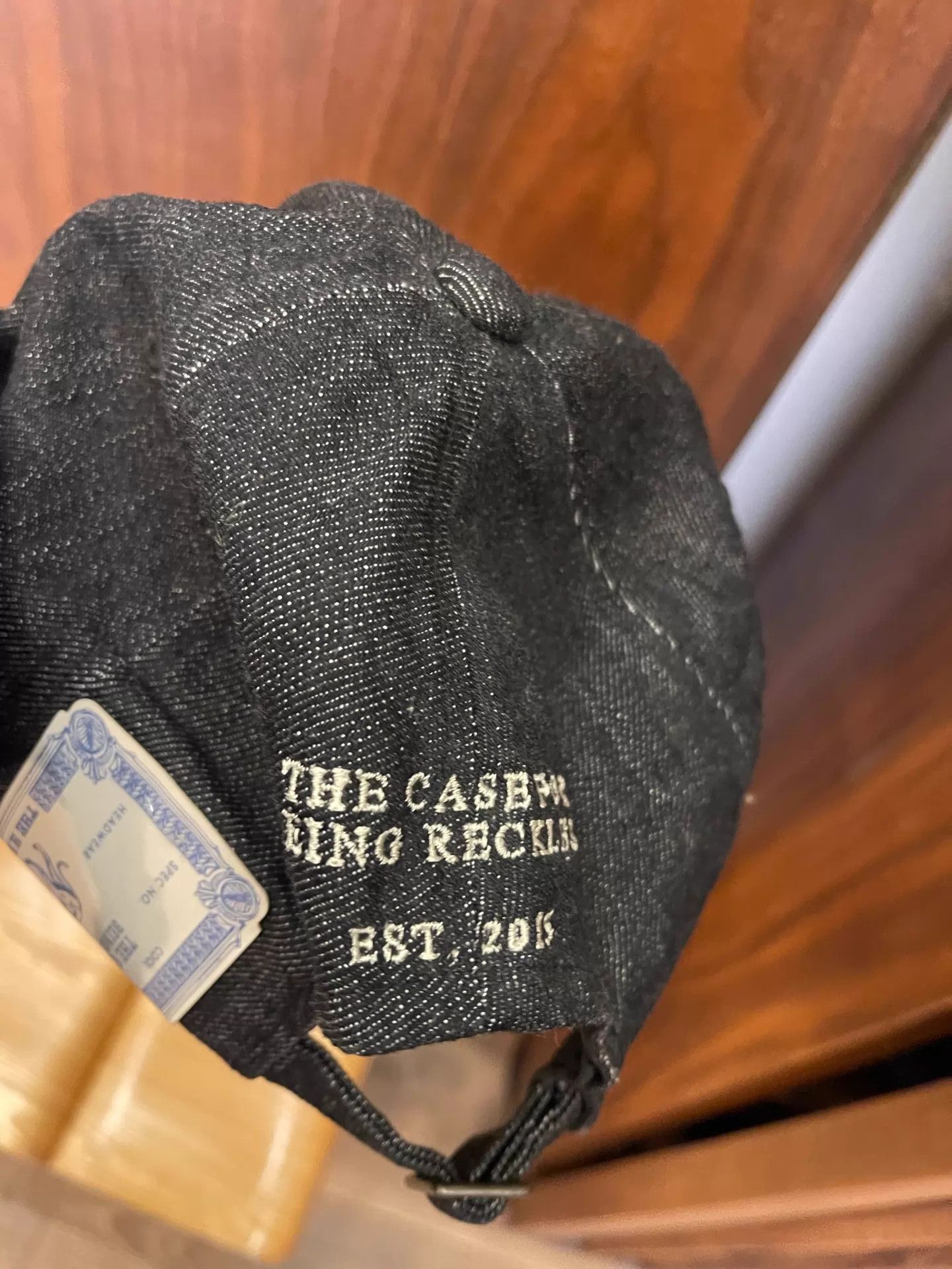 THE H.W.DOG&CO. H.W.DOG Hat Deep Crown One Size Light/Dark Worn 1x Good Shape Size ONE SIZE - 8 Thumbnail