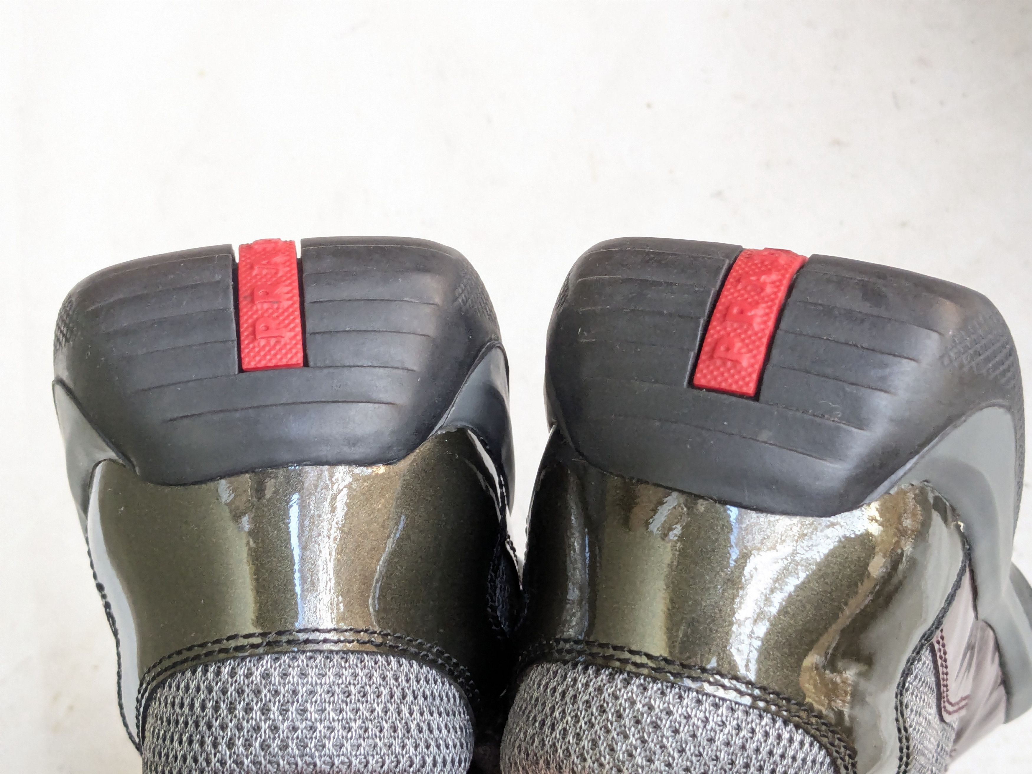 Prada Prada America's Cup Burgundy Patent Leather 9 Low Tops Size US 9 / EU 42 - 13 Thumbnail
