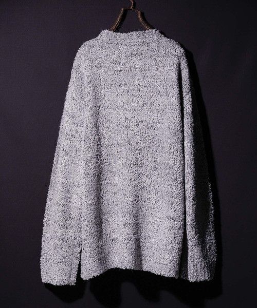 Number (N)ine Number nine SHORT FEATHER KNIT PULLOVER sweater Size US XL / EU 56 / 4 - 3 Thumbnail