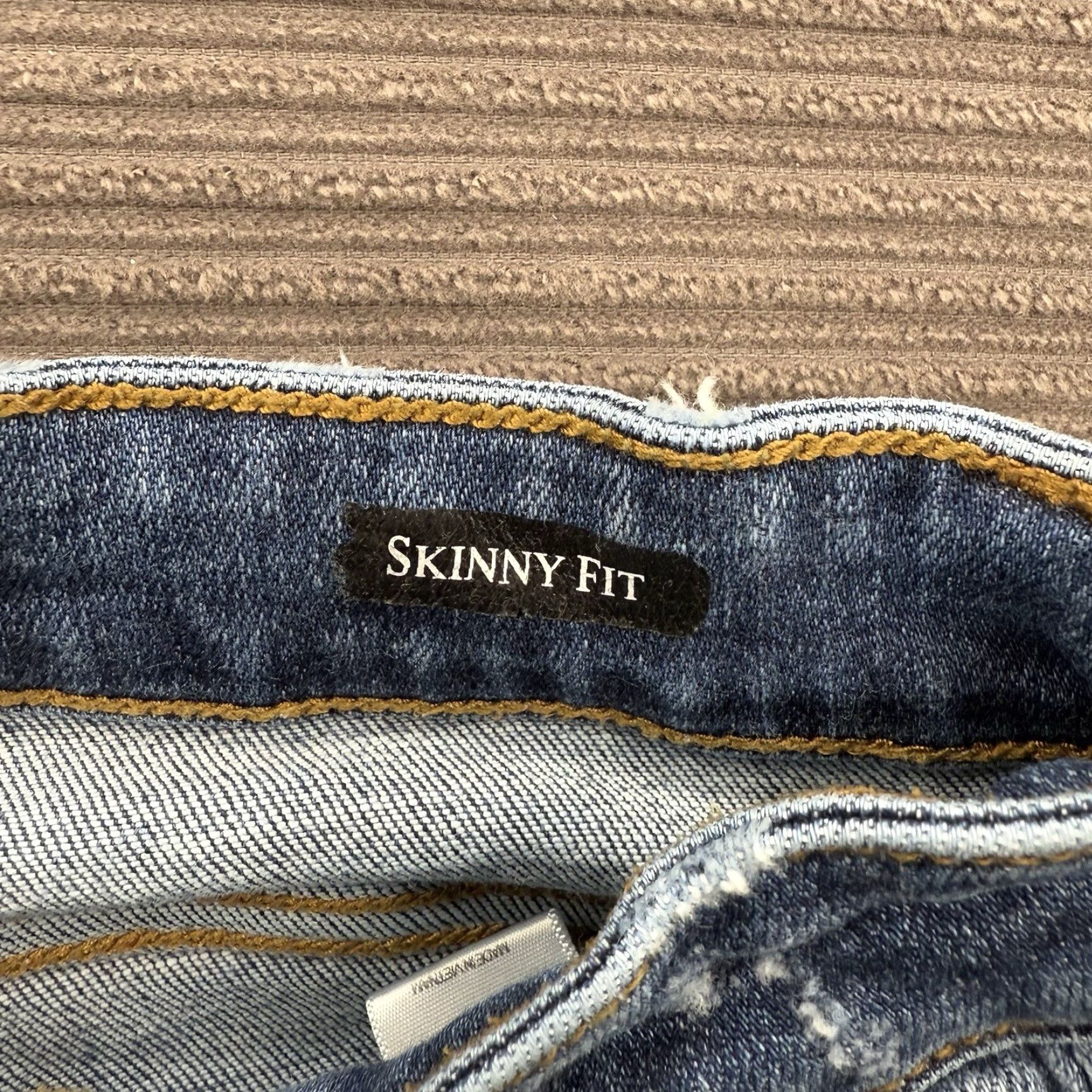 Vintage Judy Blue Jeans Women 7/28 Blue Cotton Mid Rise Skinny Fit Stretch Designer Jeans Size 28" / US 6 / IT 42 - 4 Thumbnail