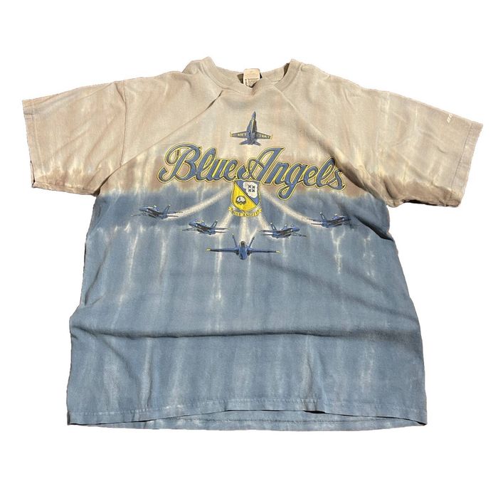 Liquid Blue Vintage Liquid Blue Boeing Blue Angels Large Flight Crew