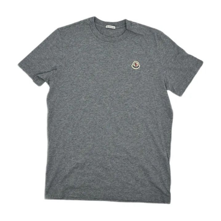 Moncler Moncler SS24 Logo Solid Crew Neck Short Sleeve T-Shirt Size US L / EU 52-54 / 3 - 1 Thumbnail