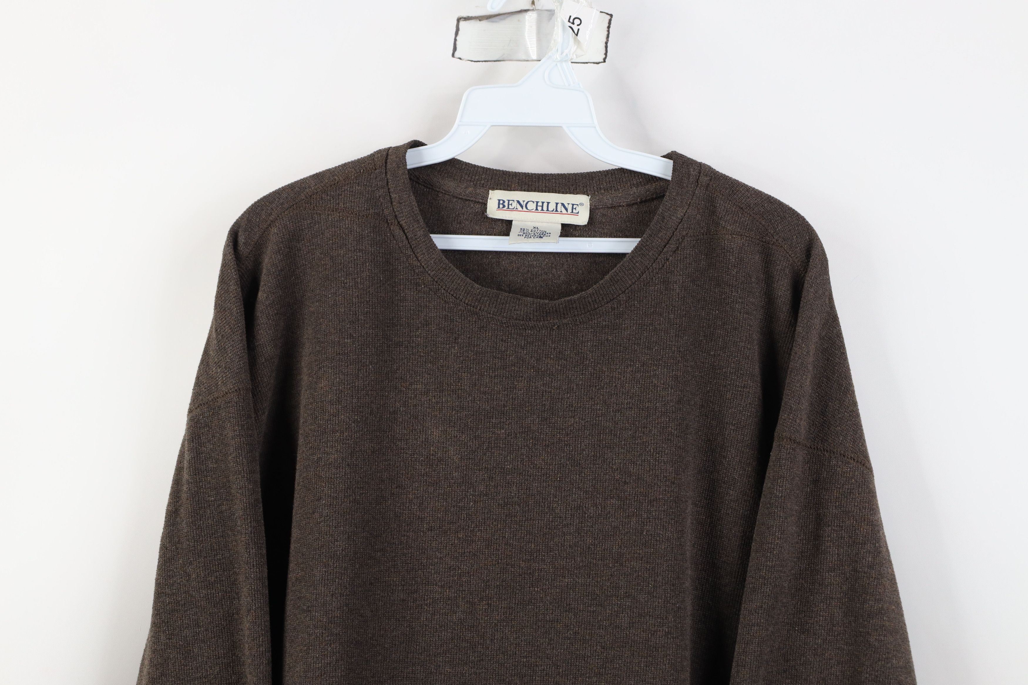 Vintage Vintage 90s Streetwear Waffle Knit Long Sleeve T-Shirt Size US XL / EU 56 / 4 - 2 Thumbnail