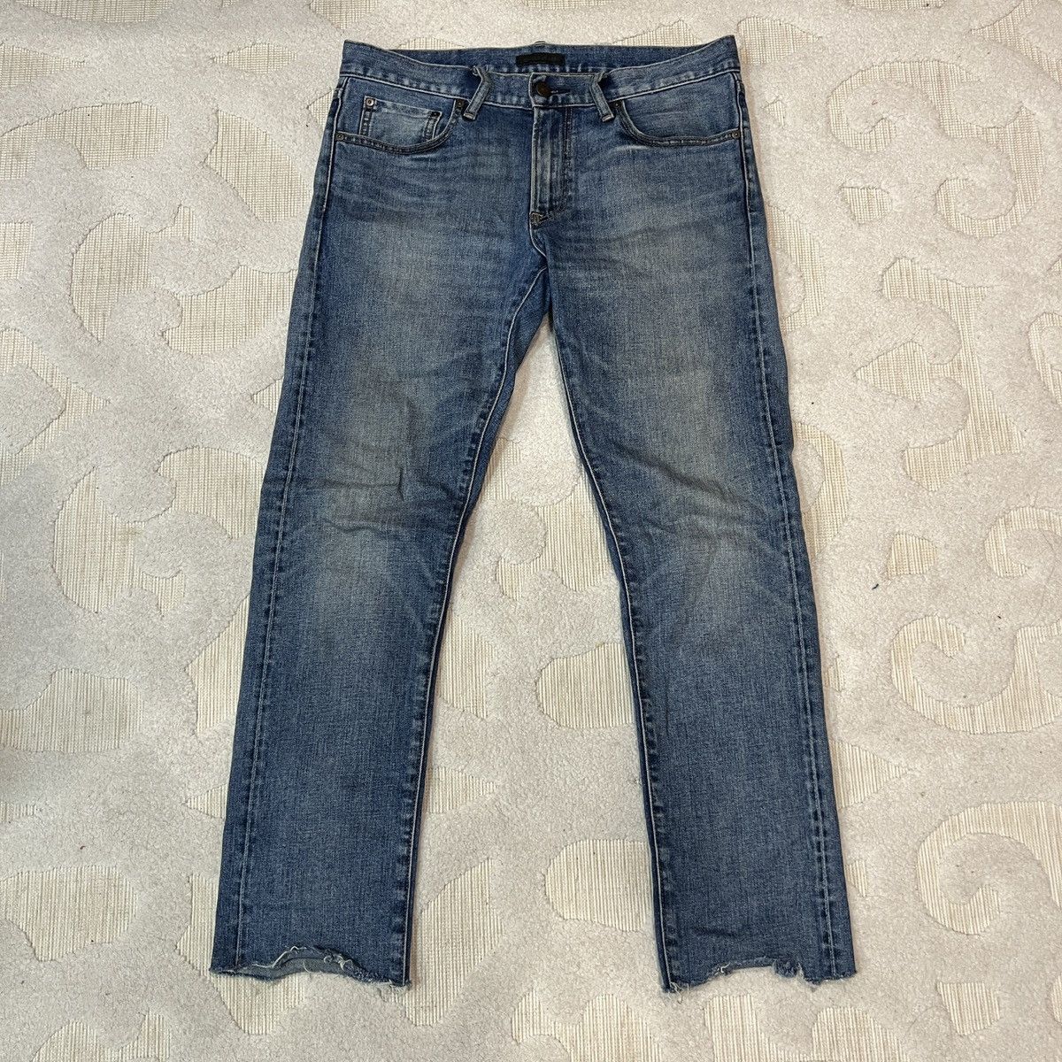 Uniqlo Uniqlo Selvedge Jeans Stretch Slim Fit Men Size 34x29 Size US 34 / EU 50 - 4 Thumbnail