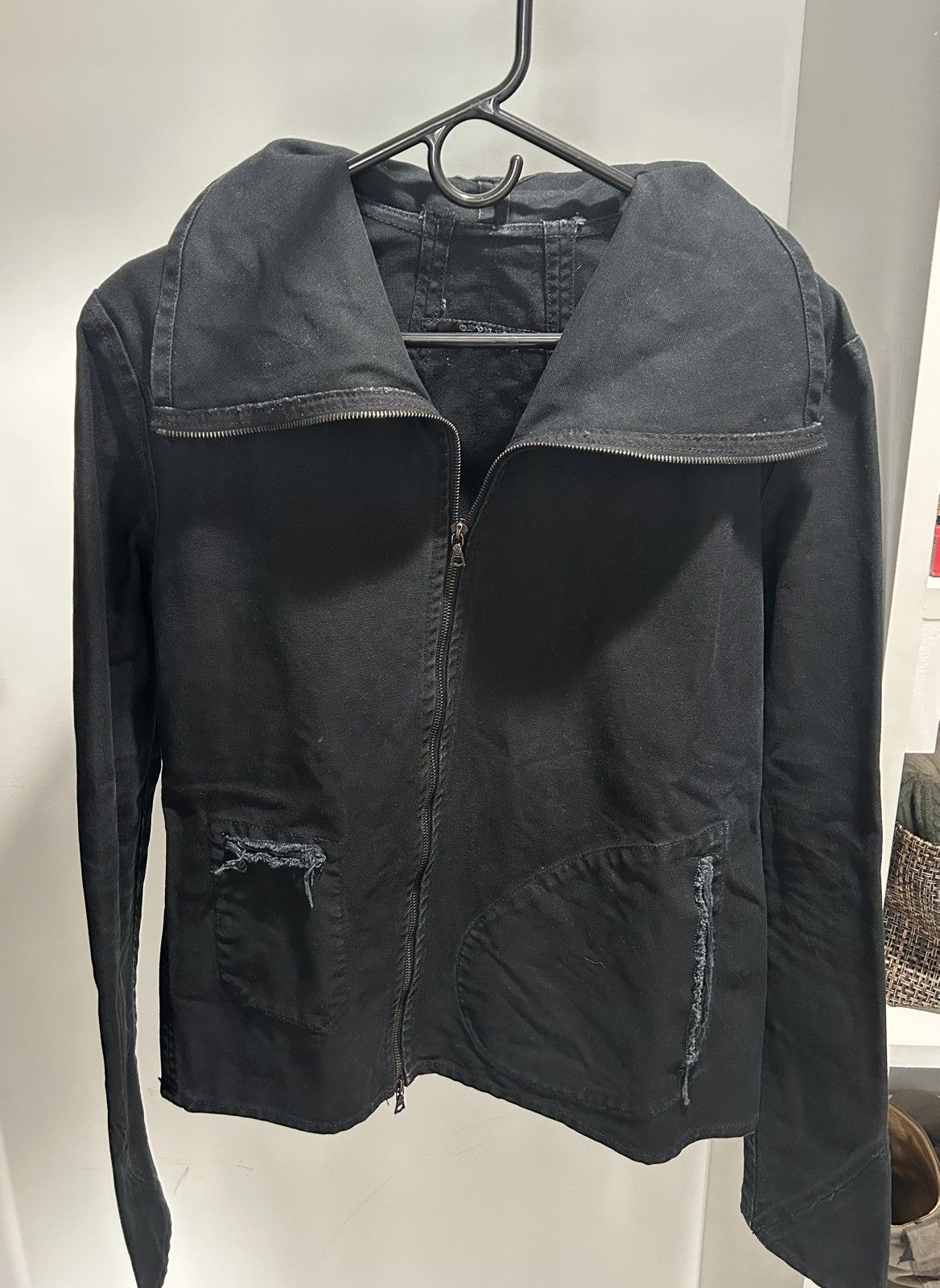 Odyn Vovk Odyn Vovk High Neck Denim Jacket Size US L / EU 52-54 / 3 - 1 Thumbnail