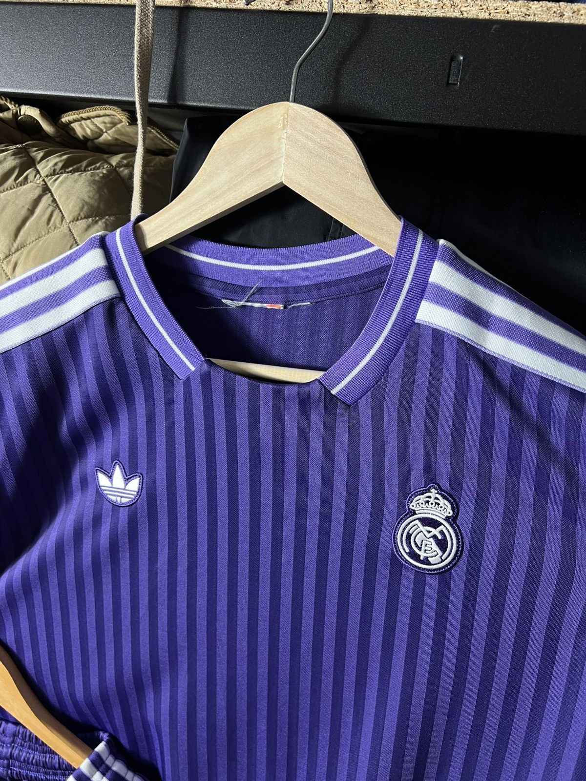 Adidas Adidas x Real Madrid Ronaldo #7 Football Jersey Shorts Set Size US 34 / EU 50 - 5 Thumbnail