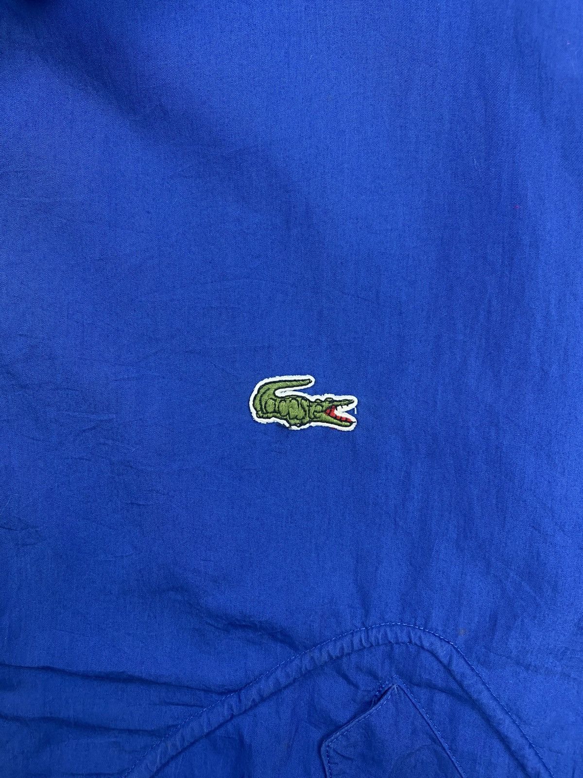 Lacoste Vintage Lacoste Blue Alligator Logo Zipper Jacket Size US L / EU 52-54 / 3 - 8 Thumbnail
