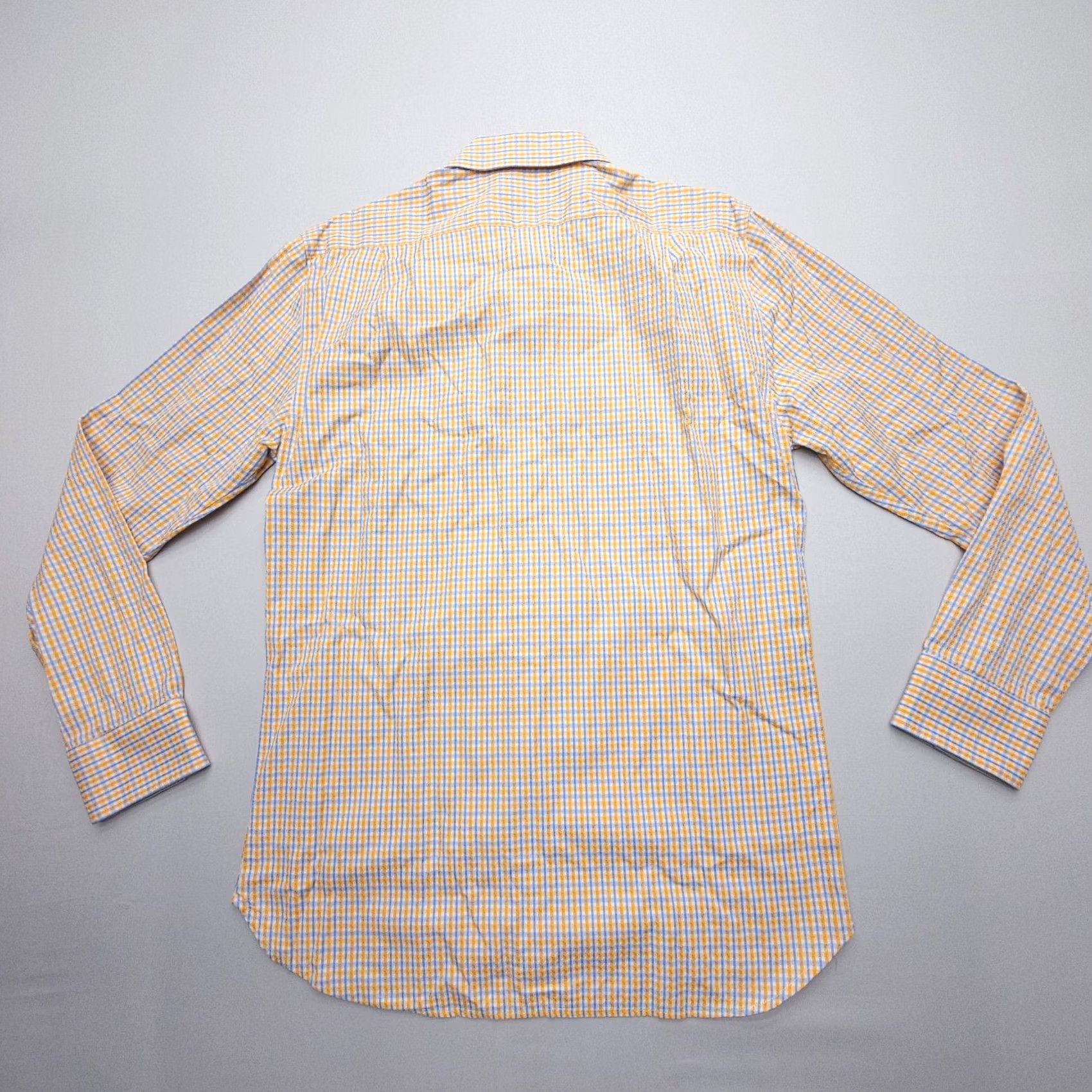 Vintage Ryan Michael Dress Shirt Mens XL Plaid Button Up Cotton Western Rodeo Cowboy Shirt Size 46R - 3 Thumbnail