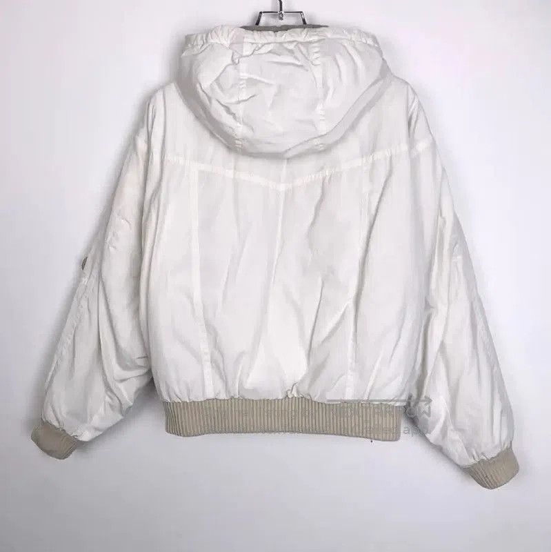 Louis Vuitton Louis Vuitton White Cotton Down Jacket for Women . Size XXS / US 00 / IT 34 - 2 Thumbnail