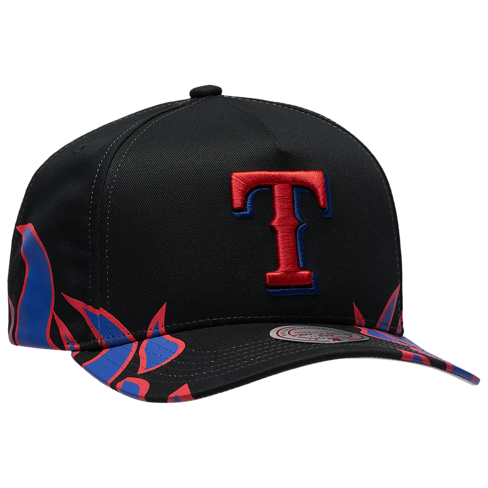 Mitchell & Ness Mitchell & Ness Rangers Hot Head Pro Pinch Cap Size ONE SIZE - 3 Thumbnail