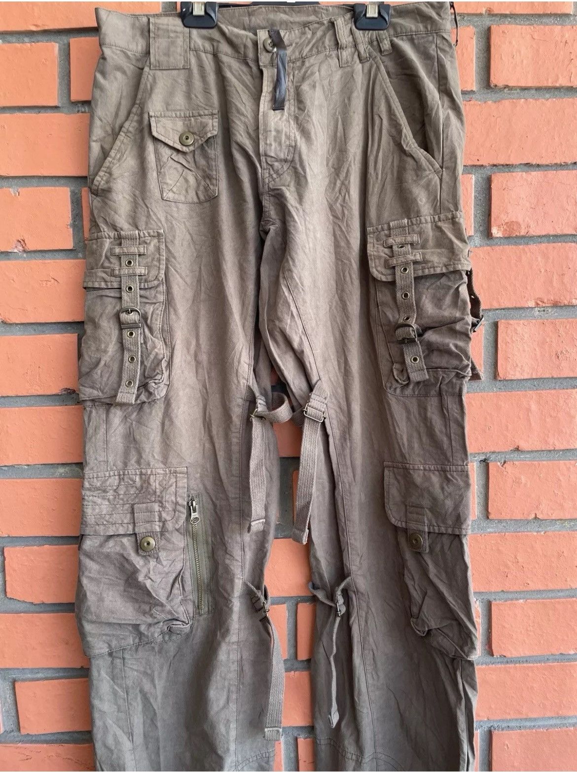 If Six Was Nine × Japanese Brand × PPFM PPFM Japan Parachute Tartan Pants Paratrooper Bondage size M Size US 32 / EU 48 - 4 Thumbnail