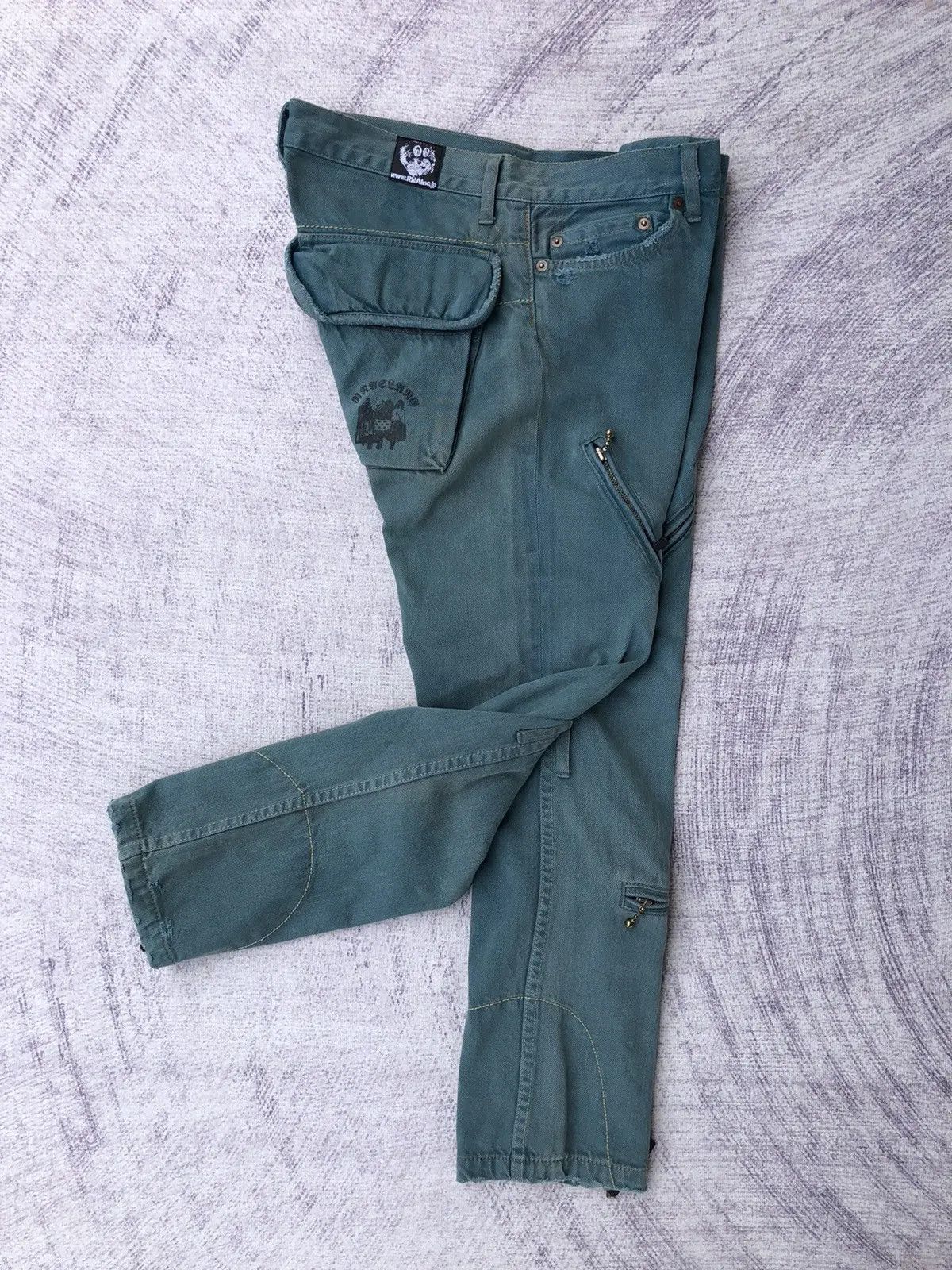 Vintage Vintage Pants Very Rare Zipper Design Size US 30 / EU 46 - 20 Thumbnail