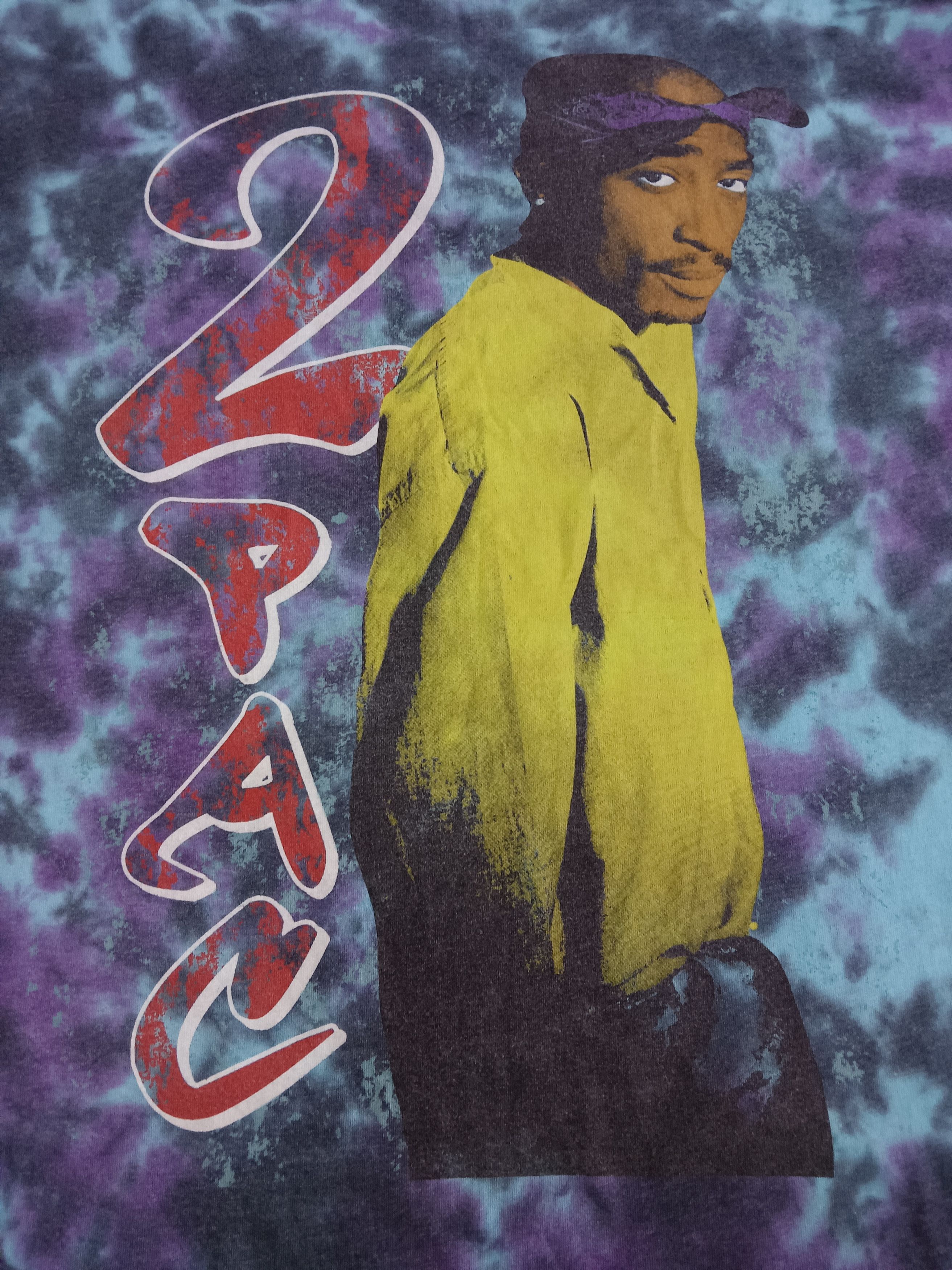 Band Tees × Rap Tees Tupac 2pac band tees tyedye Size US L / EU 52-54 / 3 - 3 Thumbnail