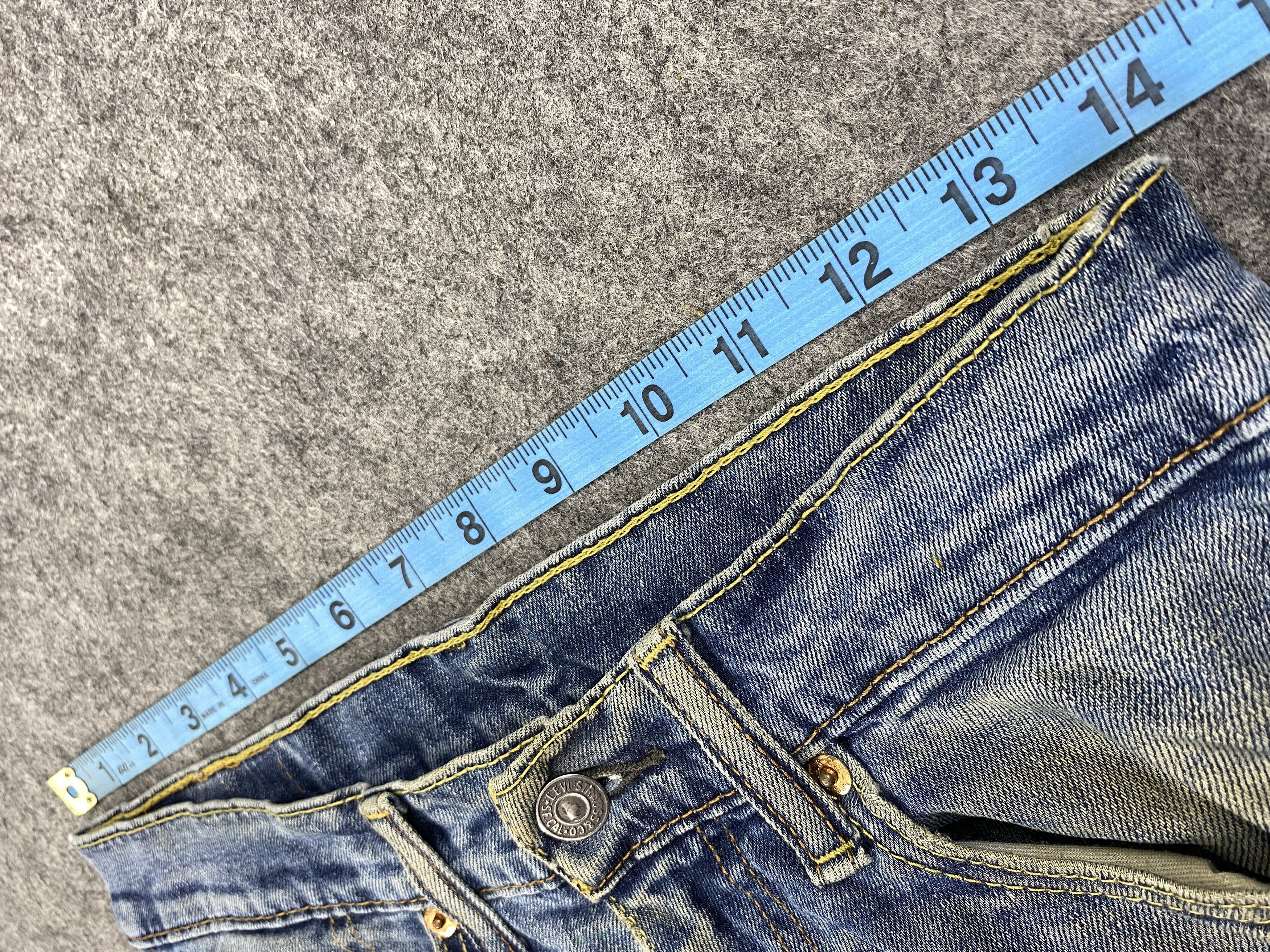 Levi's Dirty Blue Vintage Levi's Jeans 28x28 Denim -SJ073 Size US 28 / EU 44 - 5 Thumbnail