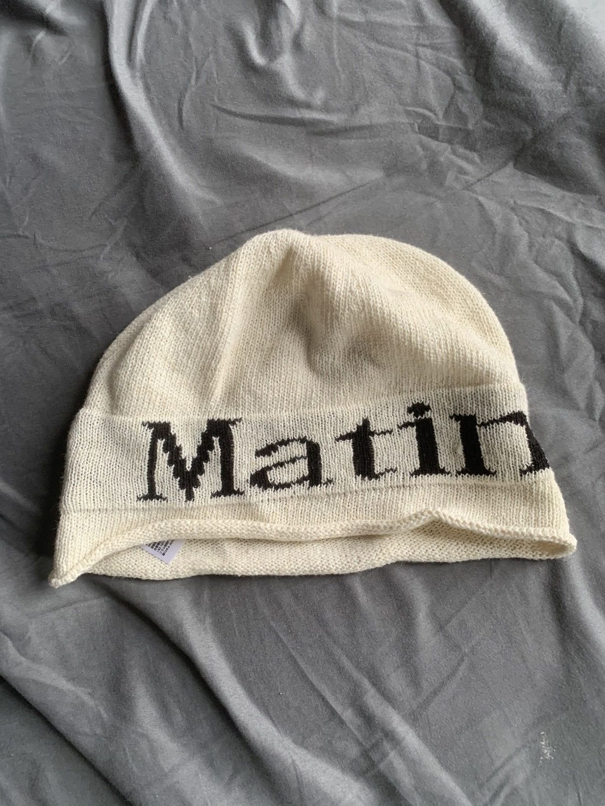 Matin Kim Matin Kim Knitted Beanie Size ONE SIZE - 3 Thumbnail