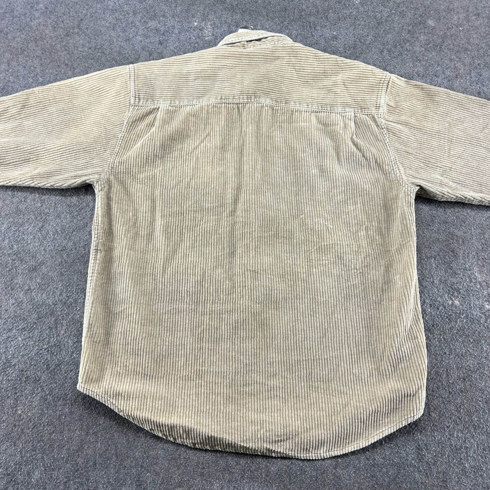 Vintage VINTAGE SCI Shirt Mens L Brown Corduroy Button Down Yellowstone Long Sleeve 90s Size US L / EU 52-54 / 3 - 6 Thumbnail
