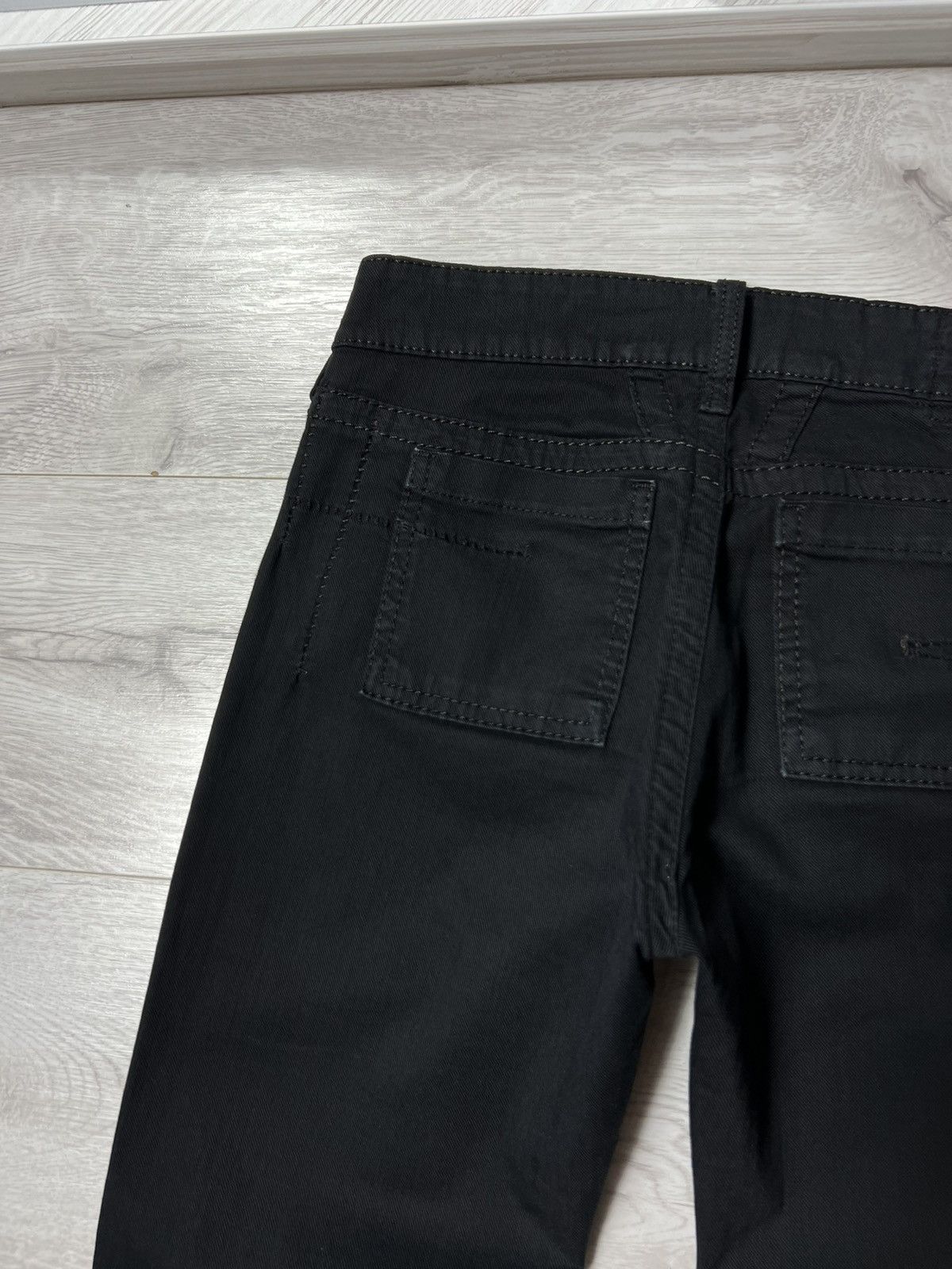Marithe + Francois Girbaud Vintage Marithe Francois Girbaud Jeans Black Denim Pant MFG Size 27" / US 4 / IT 40 - 11 Thumbnail
