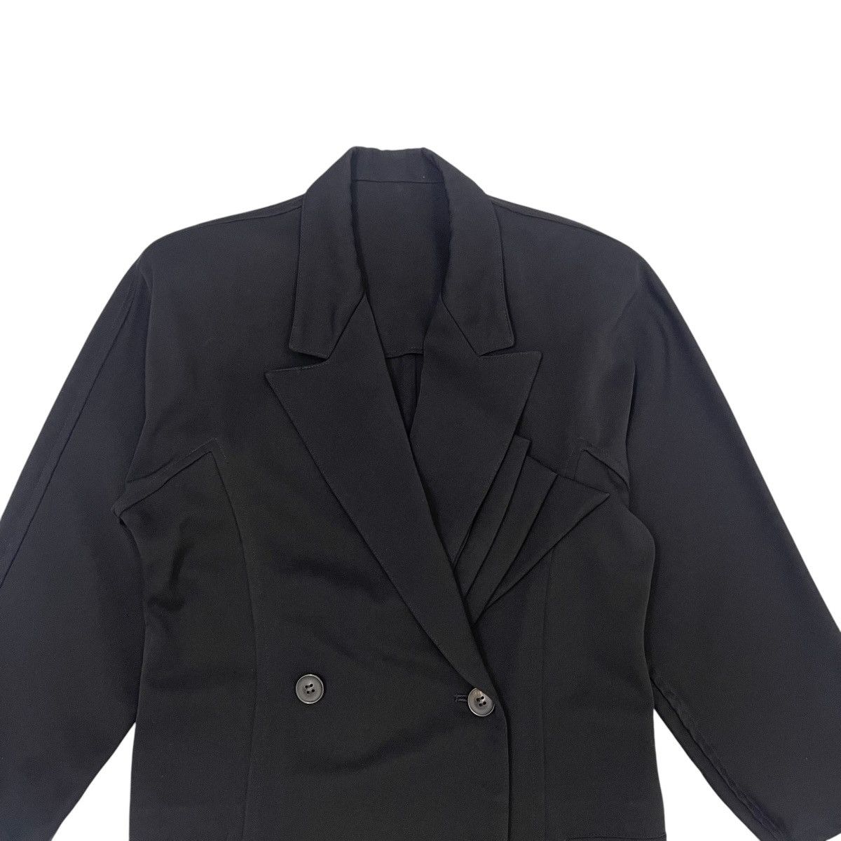 Yohji Yamamoto 🔥Y’s Yohji Yamamoto Wool Double Breasted Jacket Size L / US 10 / IT 46 - 4 Thumbnail