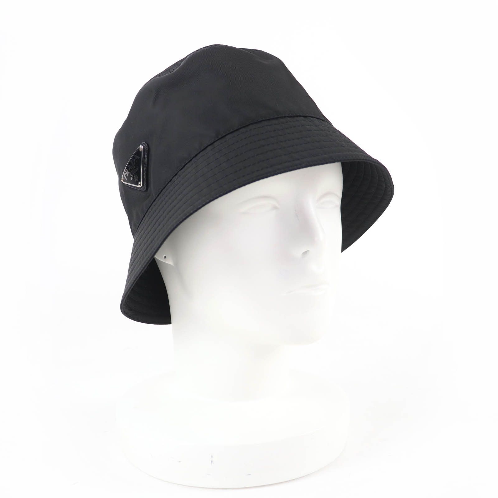 Prada Prada Prada Re-Nylon Bucket Hat Leather Hats 1HC137 DUTY FREE for USA Size ONE SIZE - 1 Thumbnail