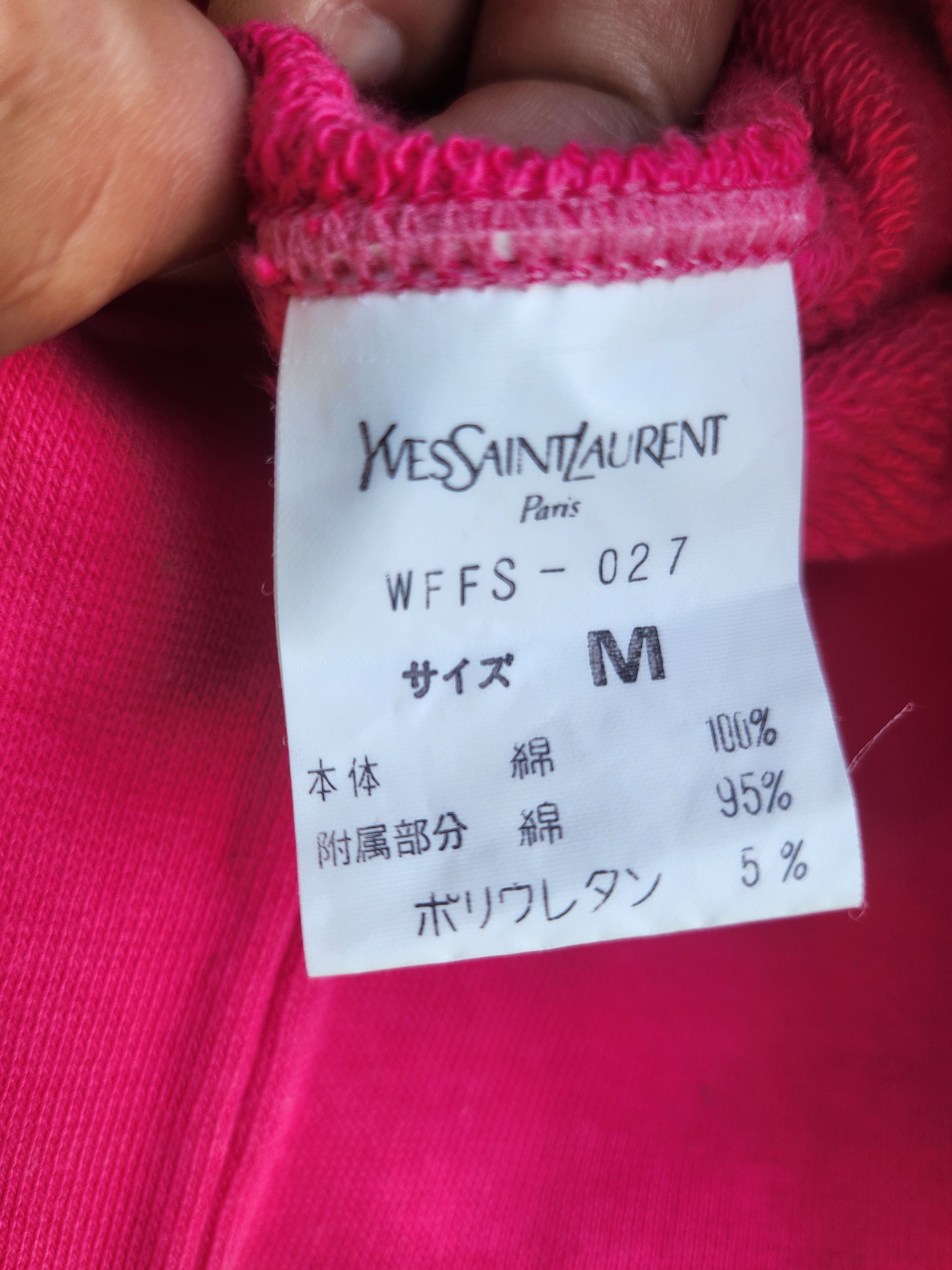 Yves Saint Laurent 💥YSL Pink Jumper Sweater size M Size M / US 6-8 / IT 42-44 - 7 Thumbnail