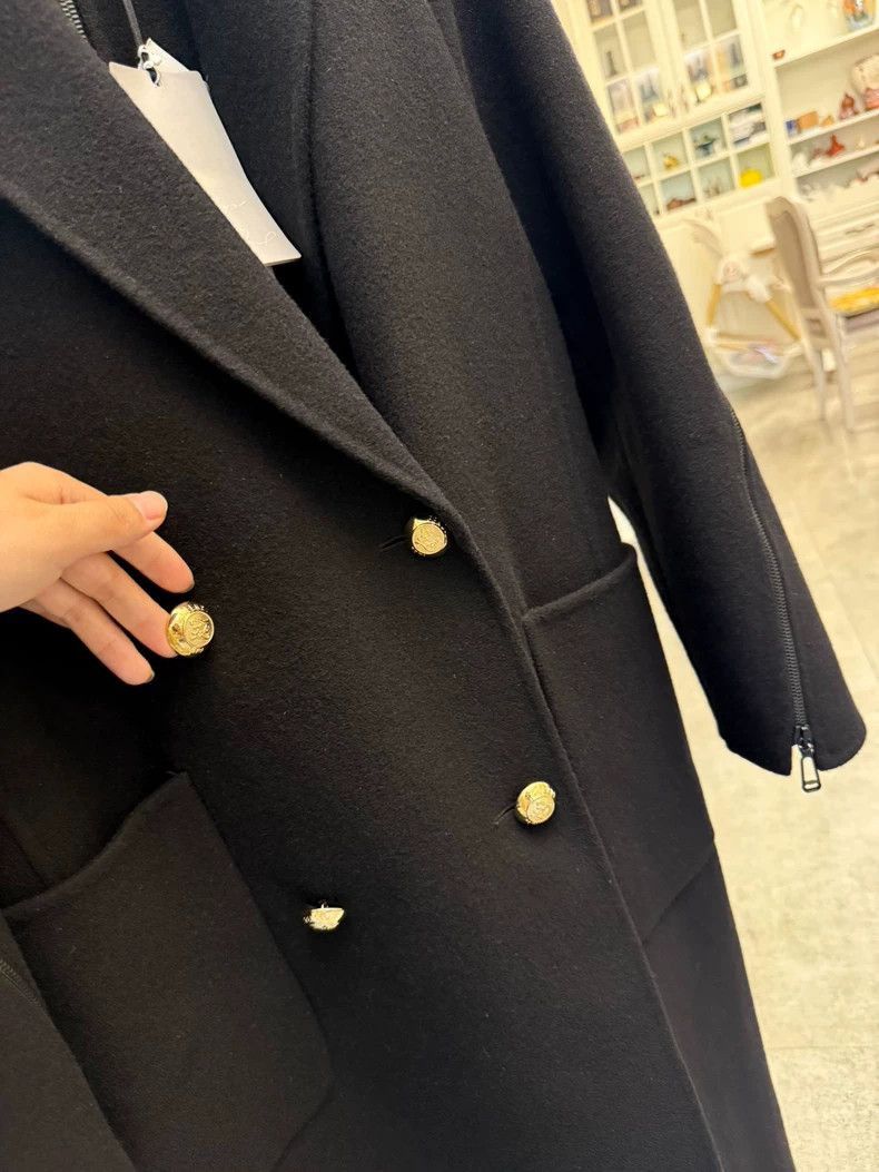 Fendi Fendi Black Women's Zip Coat with Tags Size US L / EU 52-54 / 3 - 9 Thumbnail