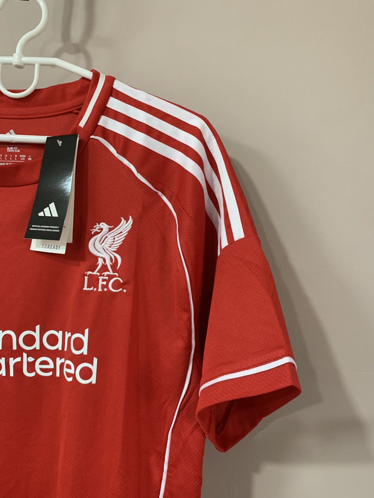 Adidas Liverpool Home Football Shirt Adidas Soccer Jersey Size L Size US L / EU 52-54 / 3 - 4 Thumbnail