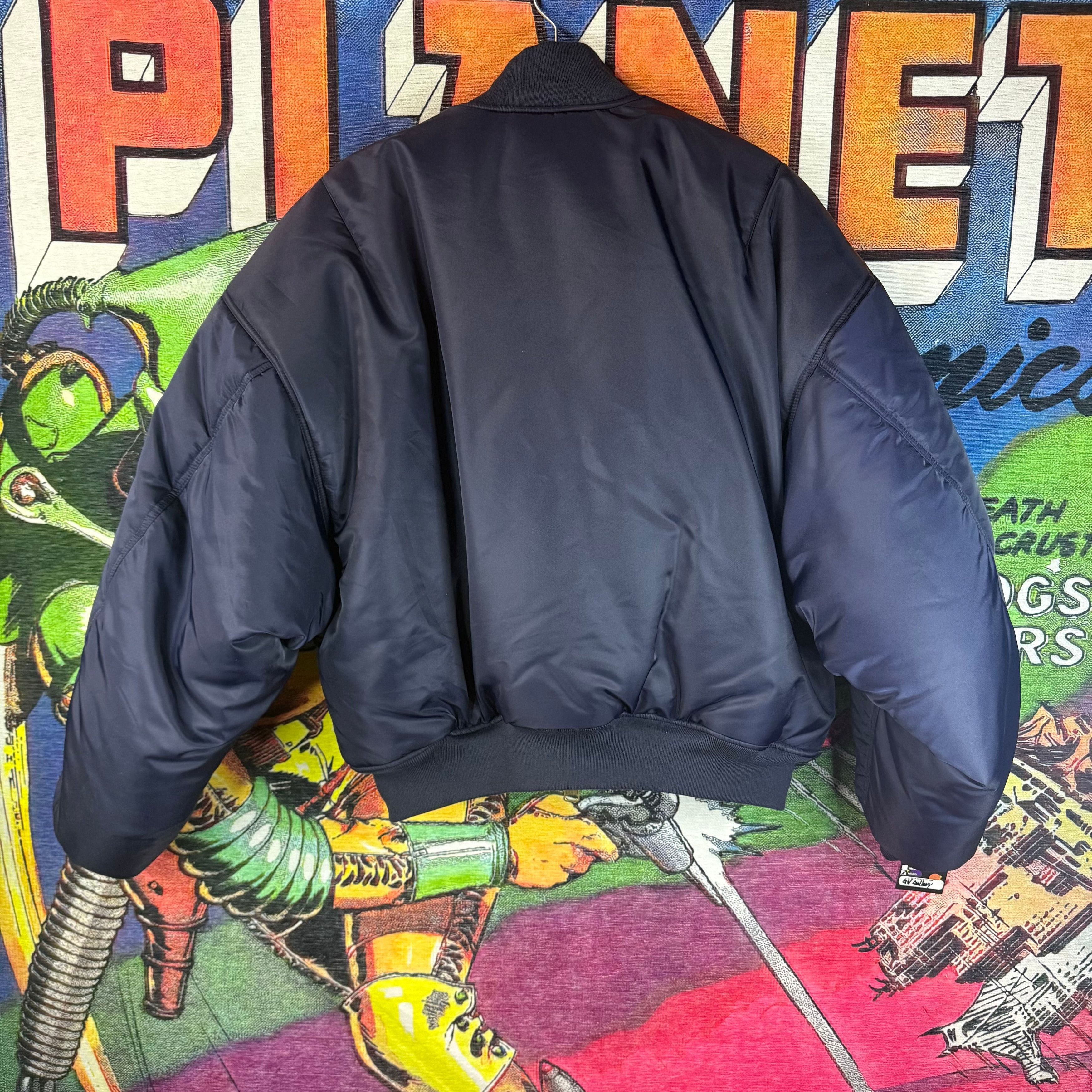 The GV Gallery GV Gallery Raspberry Hills Navy Blue Bomber Jacket Size M Size US M / EU 48-50 / 2 - 2 Thumbnail