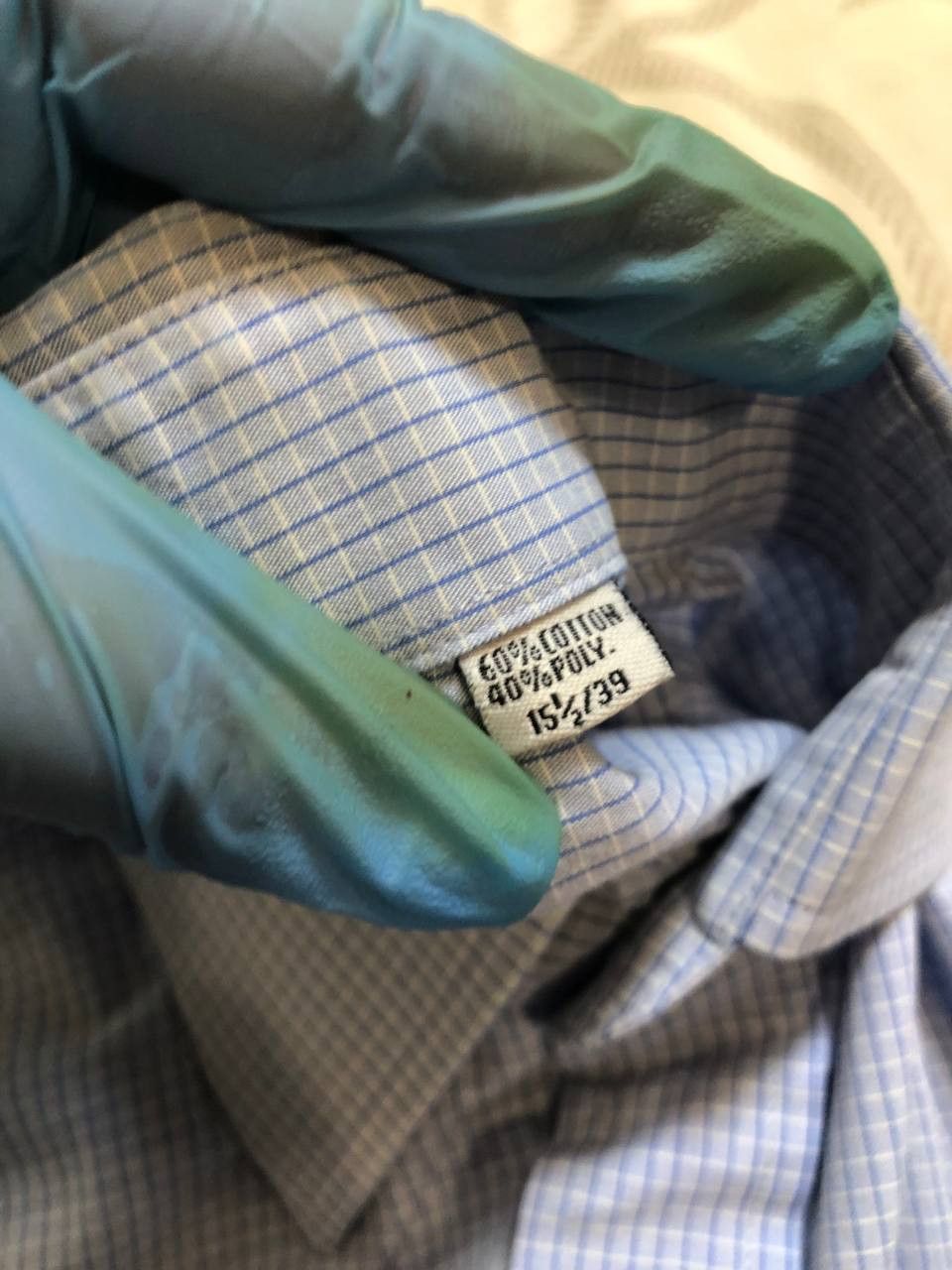 Balmain Balmain Paris Blue Check Dress Shirt Size US XL / EU 56 / 4 - 3 Thumbnail