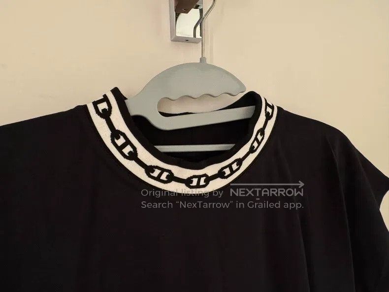 Hermes Hermes Black short sleeve with pig nose Size XS / US 0-2 / IT 36-38 - 3 Thumbnail